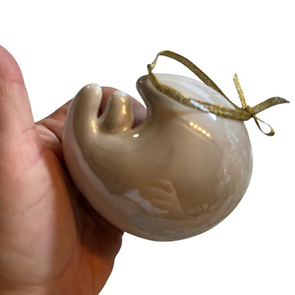 Nativity Scene Light Up Ornament Appletree Design Angel Holy Porcelain Jesus - Picture 4 of 9